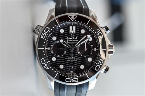 omega seamaster 6 inch wrist|omega seamaster diver chronograph.